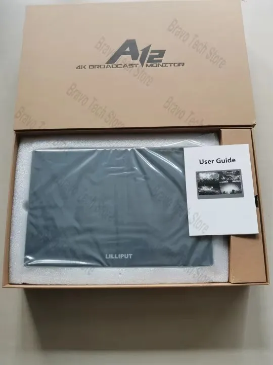 Lilliput A12 12.5 inch 4K 3G-SDI HDMI-compatible 3840*2160 Native Resolution Quad View Displayport Input On-Camera Monitor