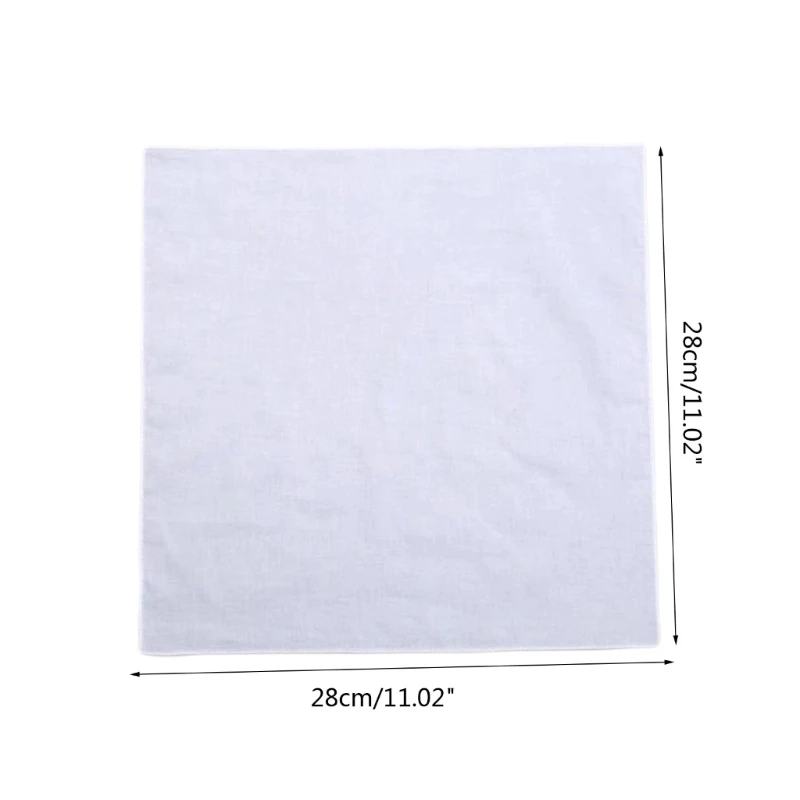 Fazzoletti bianchi da donna in cotone con finiture in pizzo super morbido lavabile fazzoletto sul petto tasca fazzoletti in pizzo fazzoletti in cotone da donna piccoli fazzoletti in cotone bianco per