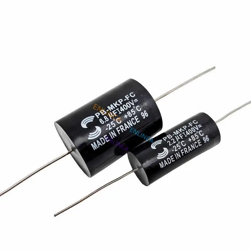 metal film capacitor 1Pcs MKP Capacitor Audiophiler Kondensotor HIFI Fever Electrodeless Audio Metal Film 400V 630V 1.5UF 1.8UF 2.2UF 3.3UF 4.7UF
