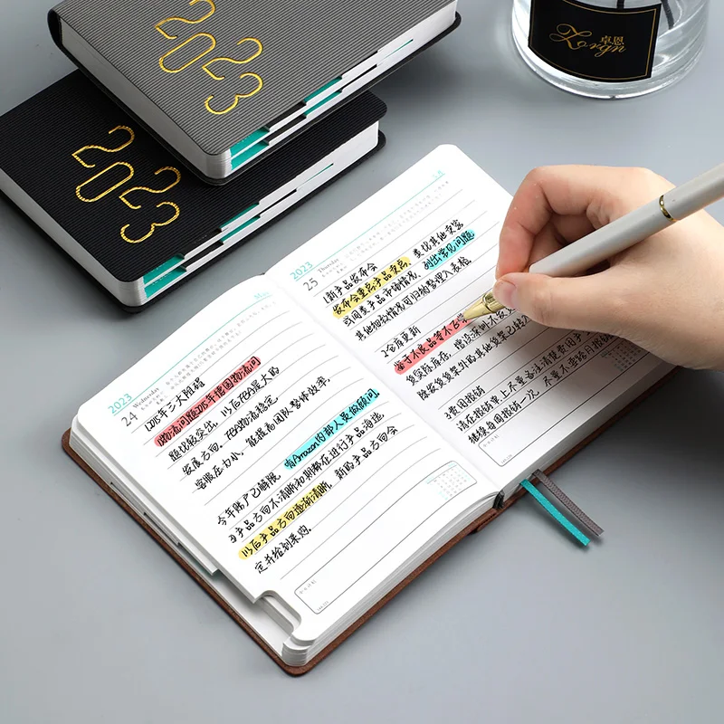 Zoecor Portable Agenda Notebook and Journal B6 Time Daily Planner Organizer Notepad دفاتر блокнот Office Student Stationery