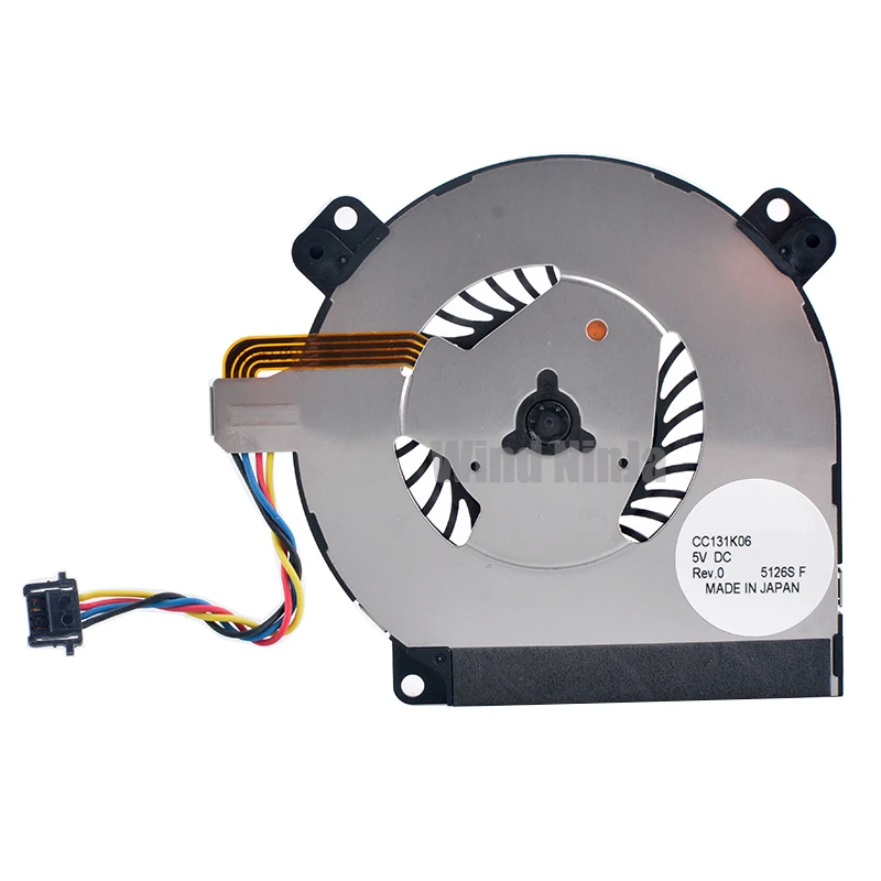 

CC131K06 DC5V 4pin Ultra thin cooling fan for surface Book GPU computers