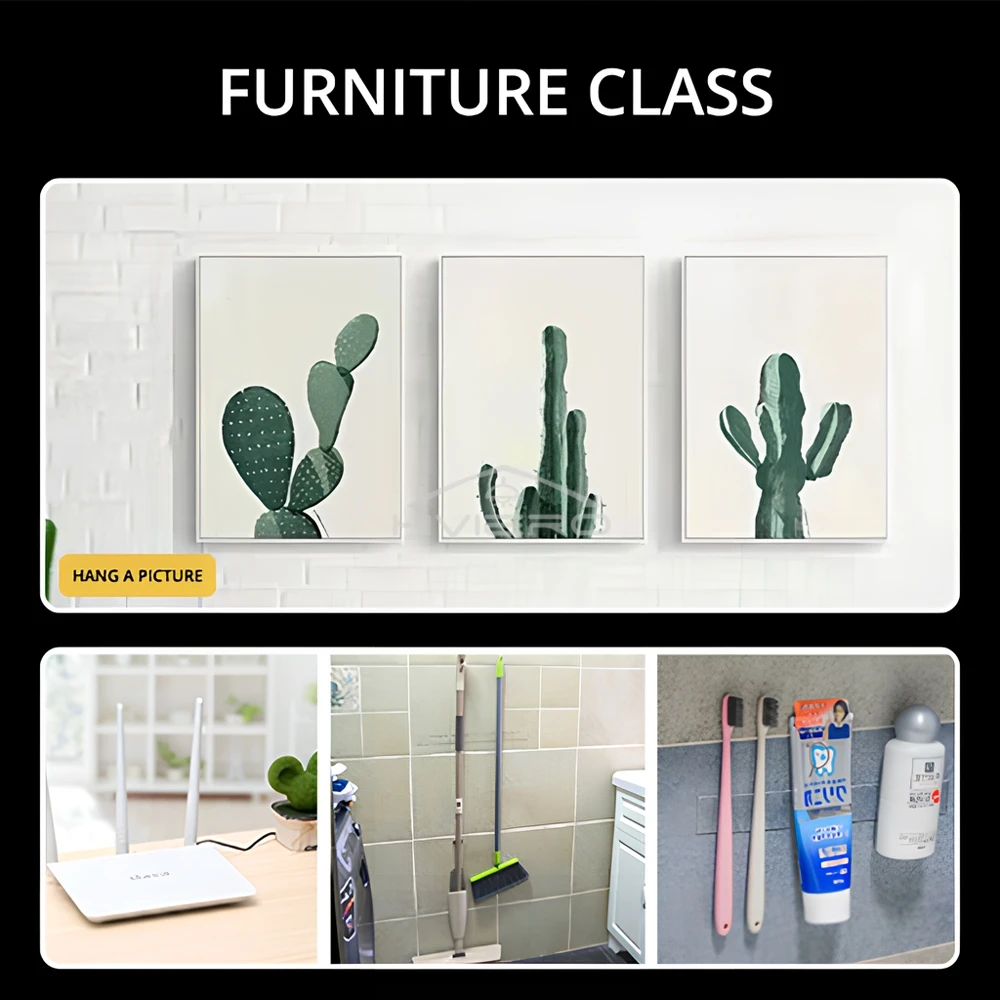 20mm Monster Tape Waterproof Wall Stickers Reusable Heat Resistant Bathroom Home Decoration double sided tape