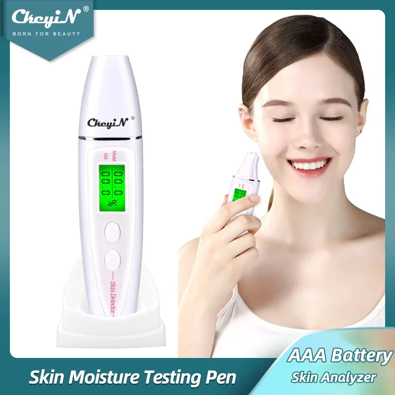 CkeyiNSkinAnalyzerSmartWaterOilTesterAAABatteryLCDDisplay