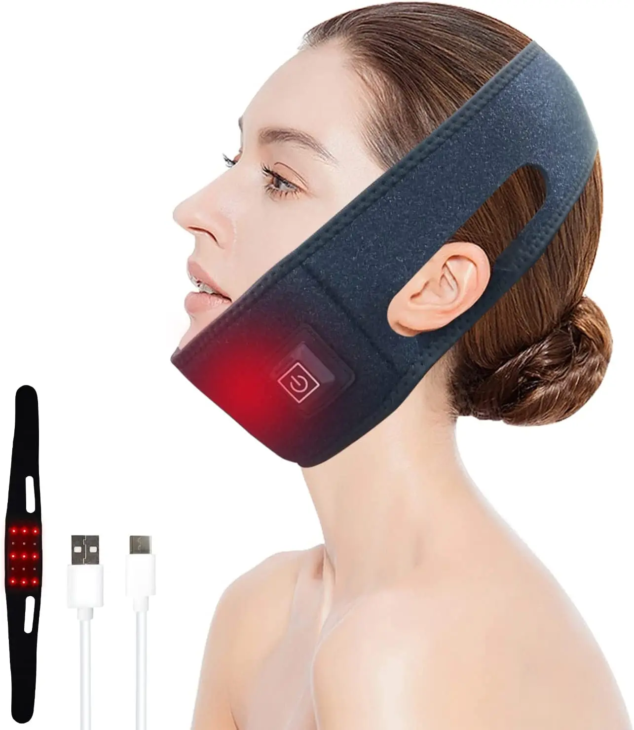 Red Light Therapy Infrared Therapy Home Use Neck Belt Wearable Laser