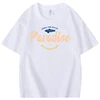 6 Color 100% Cotton T Shirts For Kids Summer Boys Girls Cartoon Printed T Shirts Cute Clothes Daily Casual Versatile Red Top 4