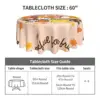 Sanrio Characters Tablecloth Outdoor Round Table Cover Funny Custom DIY Table Cloth For Living Room Dining 4