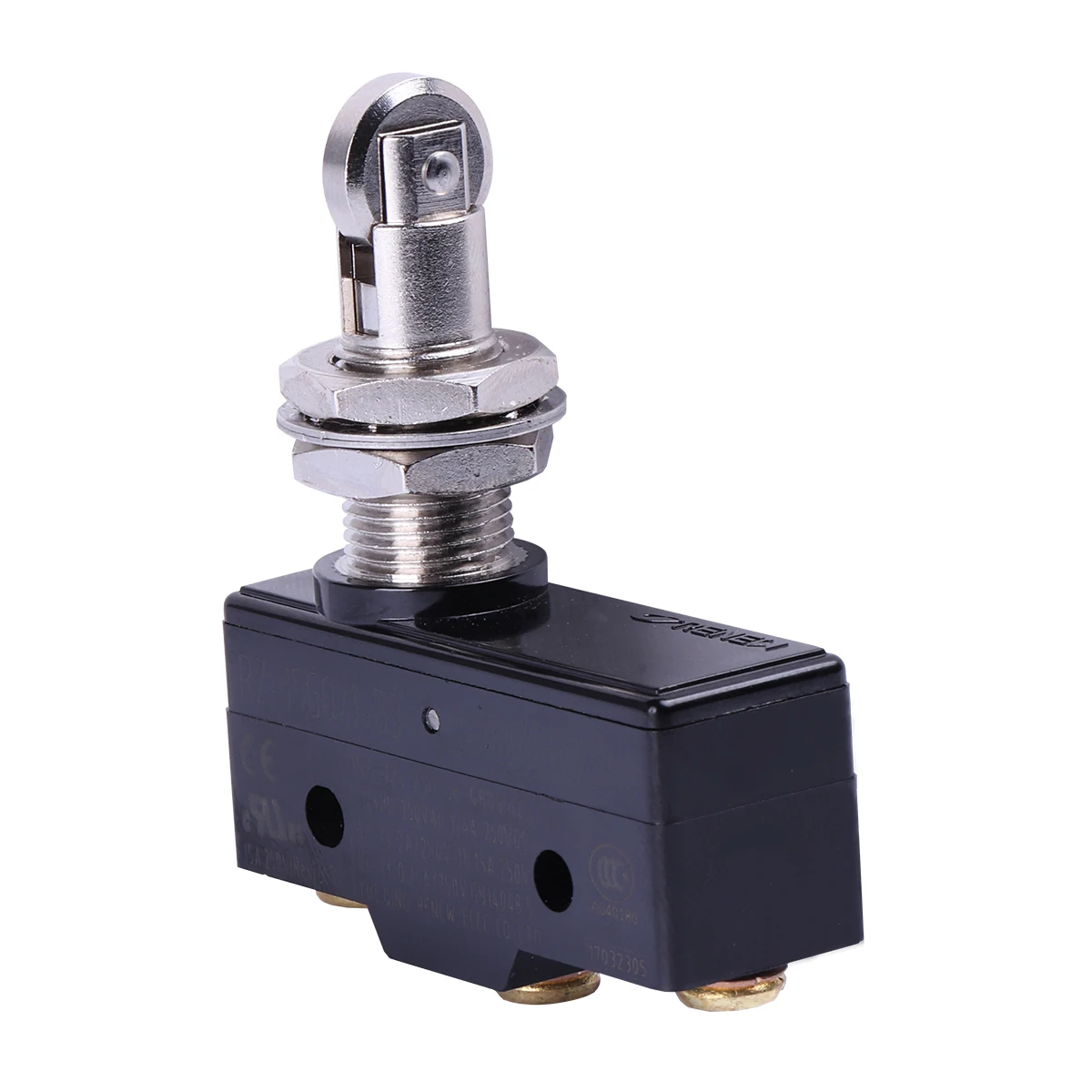 The front of JIVTO Mico switch Panel Mount Cross Roller Plunger Type