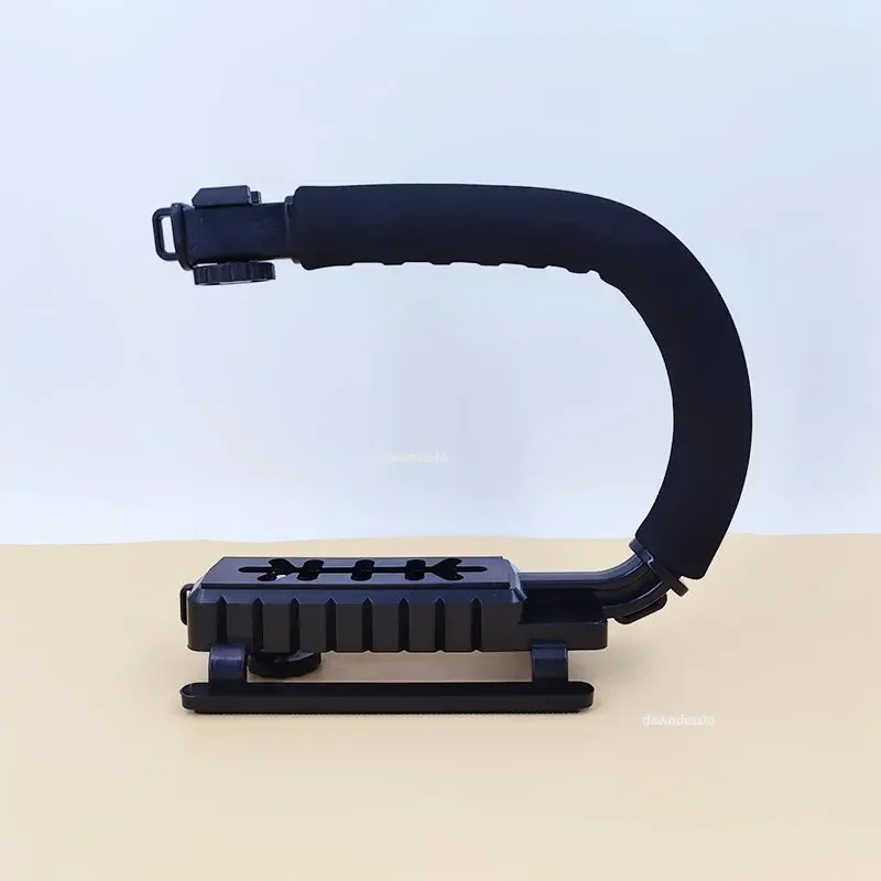U C Shaped Holder Grip Video Handheld Stabilizer for DSLR Nikon Sony Camera and Light Portable SLR Steadicam for Gopro camera holder camera gimbal stabilizer