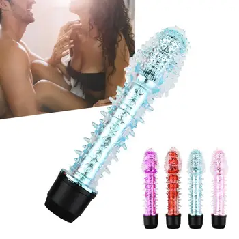 Soft Glue  Electric Thruster Sex Wand Bright Color G Spot Stimulator Stimulator   for Indoor 1