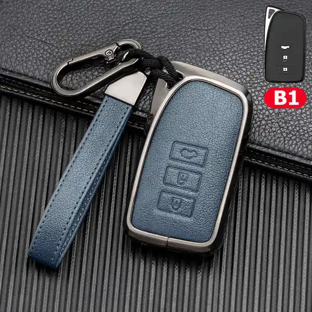 Carcasa De Llave Remota De 3 Boton Para Lexus, Con Hoja