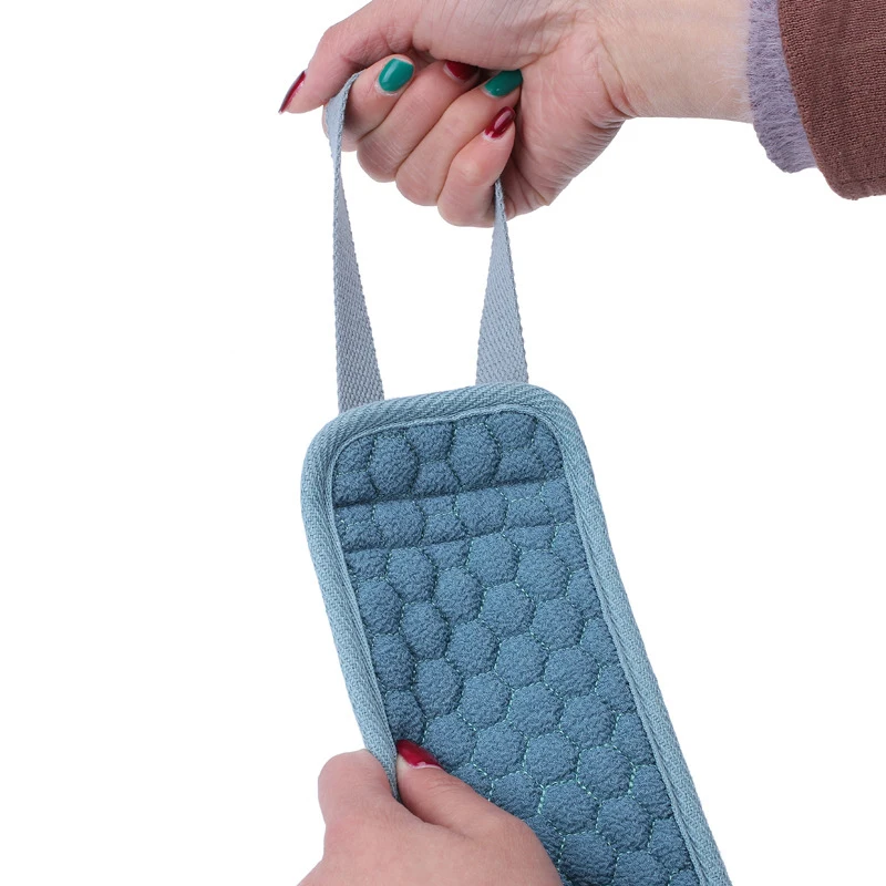 Body Exfoliating Loofah Brushes Bath Towel Scrubber Rubbing Back Peeling Massage Shower Extended Scrubber Skin Clean Brushes 6