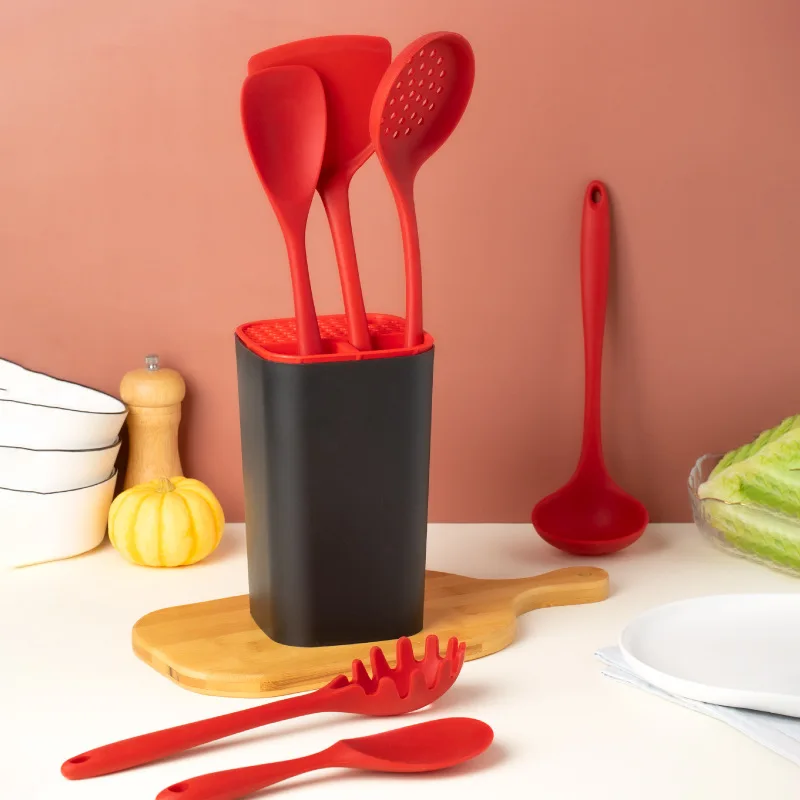 Food Grade Silicone Spatula Soup Spoon Shovel Cooking Set Kitchen Accessories for kitchen utensils