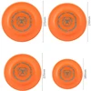 Standard Competition Pet Dog Flying Discs Funny Dog Toy Training Flying Discs Interactive Bite Resistant Silica Gel Soft Toys 6
