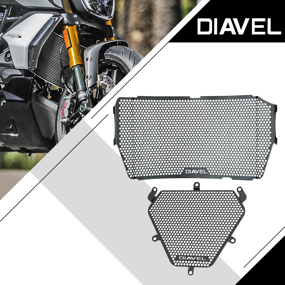 Per Ducati Diavel 1260 1260 S Diavel 1260 S 2019 2020 2021 2022 Copertura Di Protezione Del Radiatore Del Motociclo Protezione Del Radiatore Dell'Olio