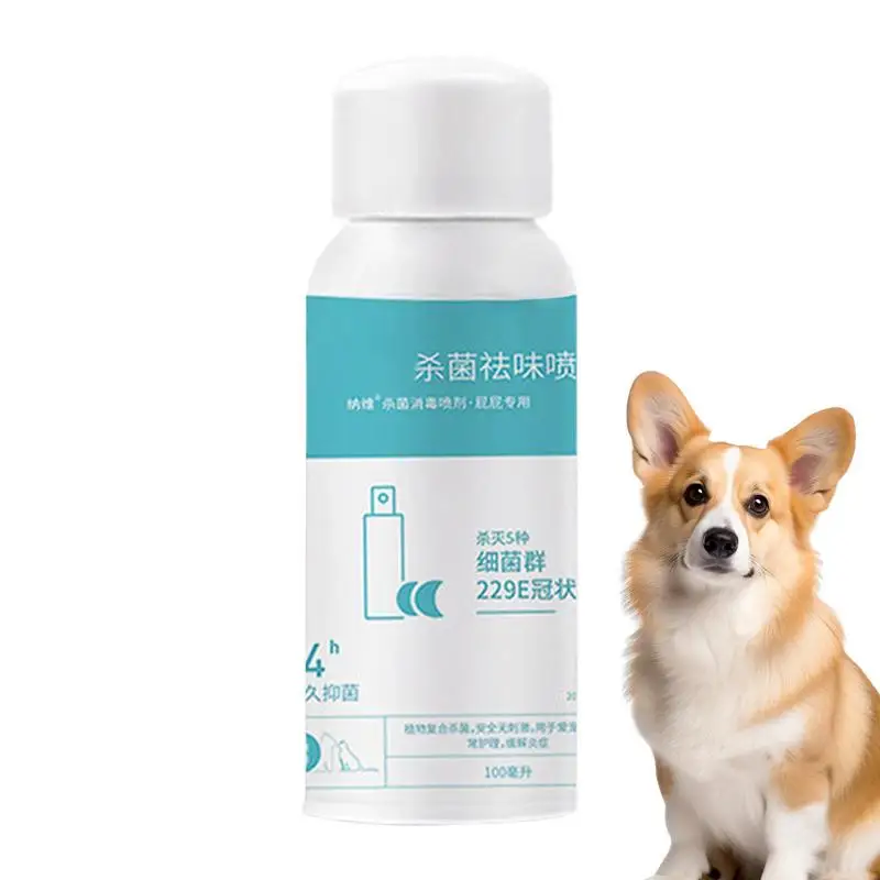 

Deodorizing Spray For Dogs 100ml Refreshing Odor-Eliminator Agent For Dog Pet Odor Removing Spray Dog Fragrance Odor Remover