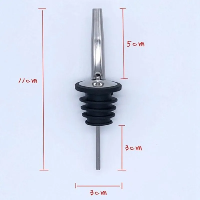 Stainless Steel Wine Pour Wine Bar Cocktail Shaker Fancy Shaker Mouth Bottle Stopper Drain Bottle Stopper