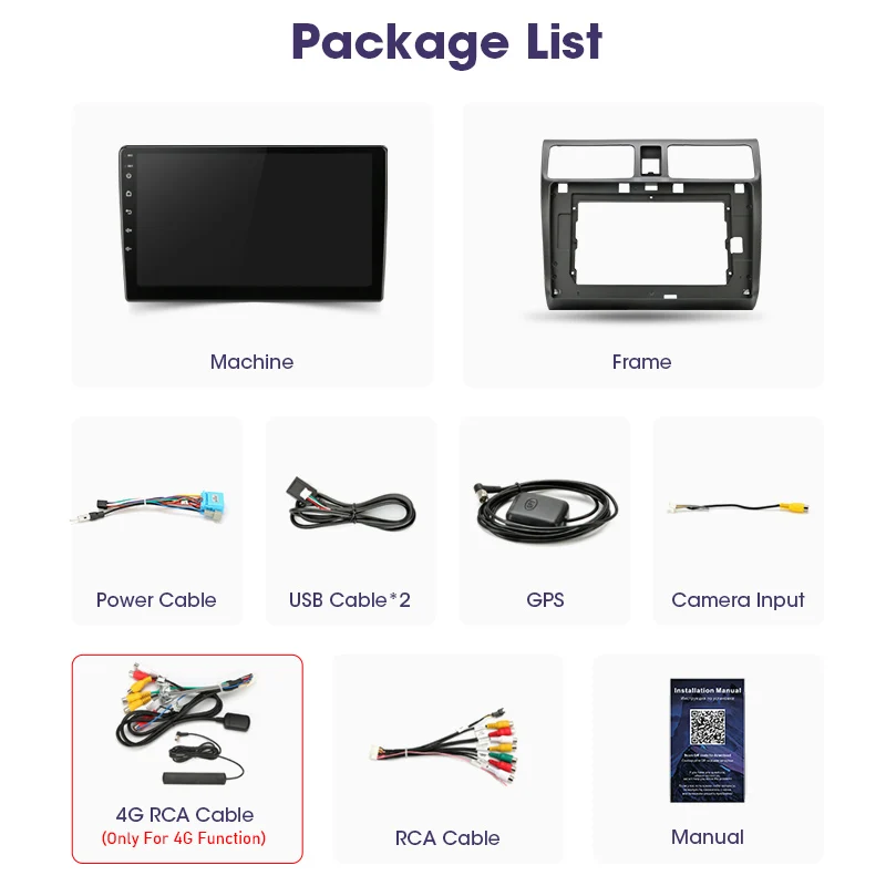 2din Android 11 Car stereo Radio Multimidia Video Player Navigation GPS 4G DSP 2 din dvd CarPlay For Suzuki Swift 2003-2010 car multimedia player car radio wireless carplay adapter wireless carplay smart carplay box navigation multimedia accessories