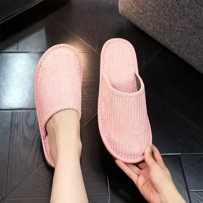 Winter Slippers Non-slip Shoes Men Women Hotel Disposable Slides Home Travel SPA Slipper Sandals Hospitality Footwear Slippers