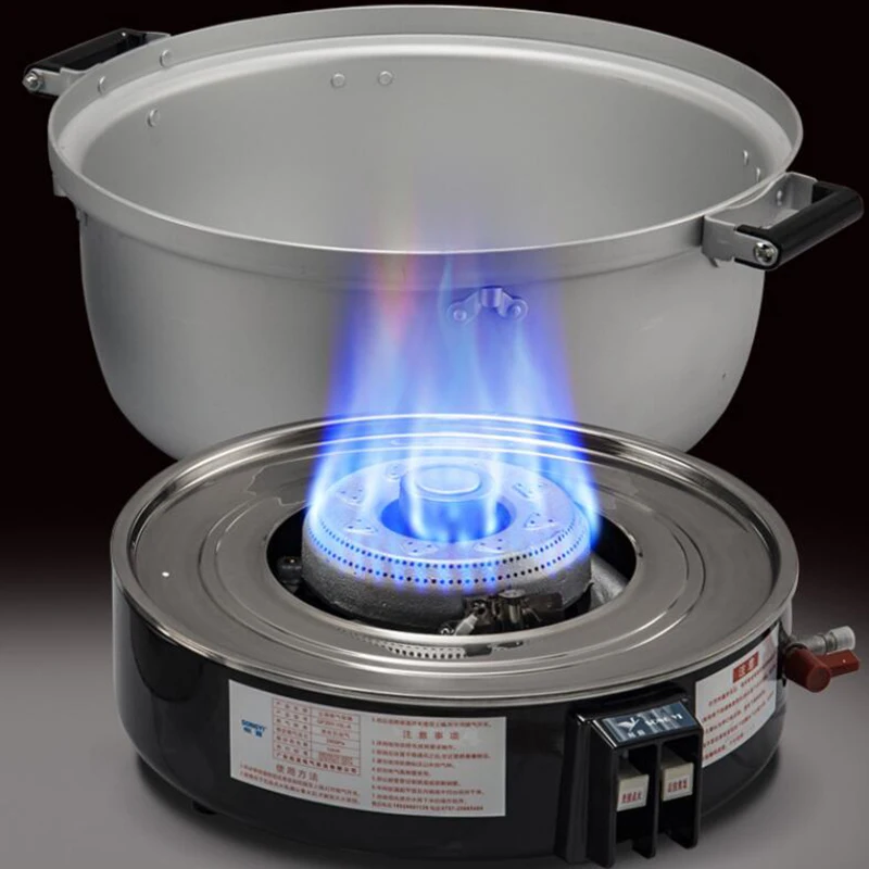 XEOLEO Household 7L 10L 15L 23L 30L Large Capacity Commercial Aluminum Innerpot Gas Rice Cooker 2