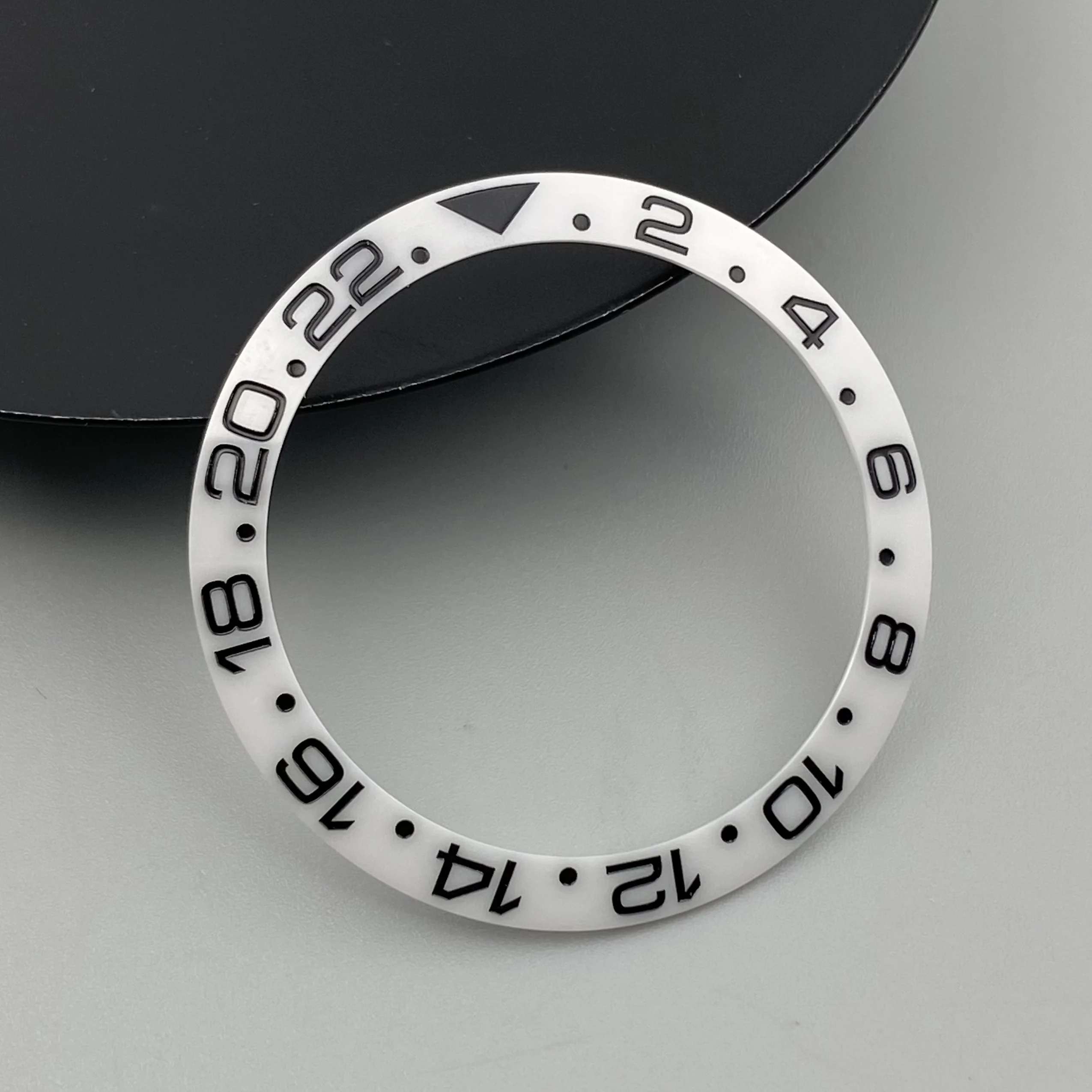 Ceramic & Aluminum Bezel GMT Diving Watch Insert for 40mm Watch Case Replacement