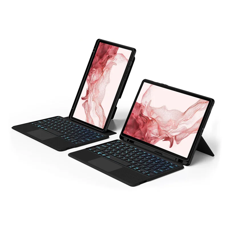 Capa Tablet, Touchpad Retroiluminado, Mouse, SM-X710, SM-X716B, S9, 11
