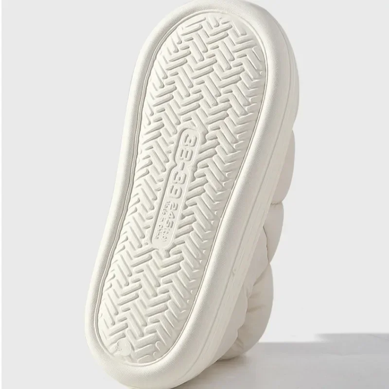 Winter Slippers Men Women Thick Sole Warm Indoor Cover heel Cotton Shoes Outdoor Comfortable Waterproof Non-slip Plush Shoes