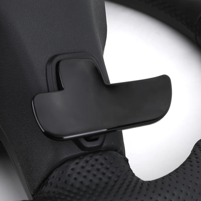 With Piano Black Trim Full Leather Steering Wheel for Mercedes Benz W205 W211 W177 W221 GLS X167 GLA45 X156 Gle 53 AMG GT