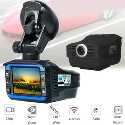 VG3 – enregistreur vidéo de voiture HD 2 en 1, avec détecteur de Radar, DVR, caméra de tableau de bord grand Angle, capteur G, Vision nocturne 