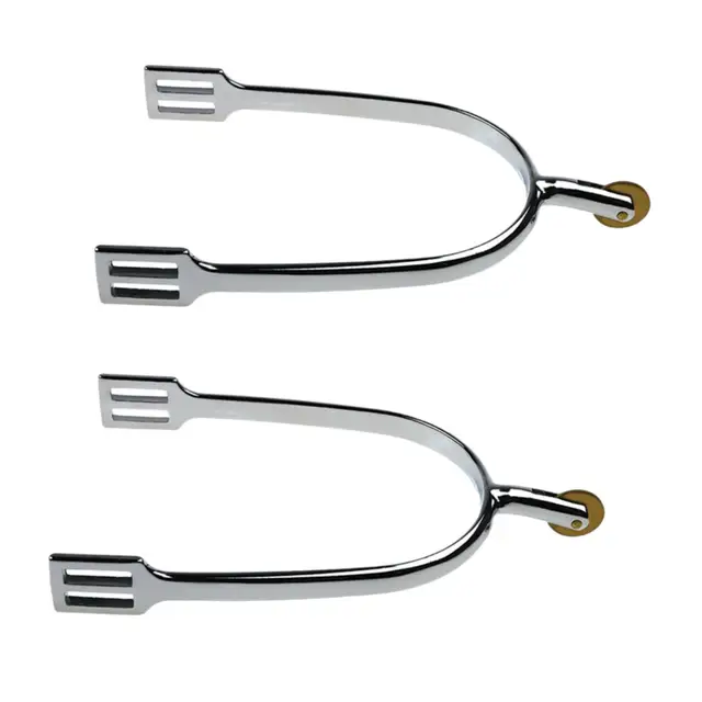 2x Horse Spurs for Men Women Decoration, Riding Equipment Equestrian Gear 3