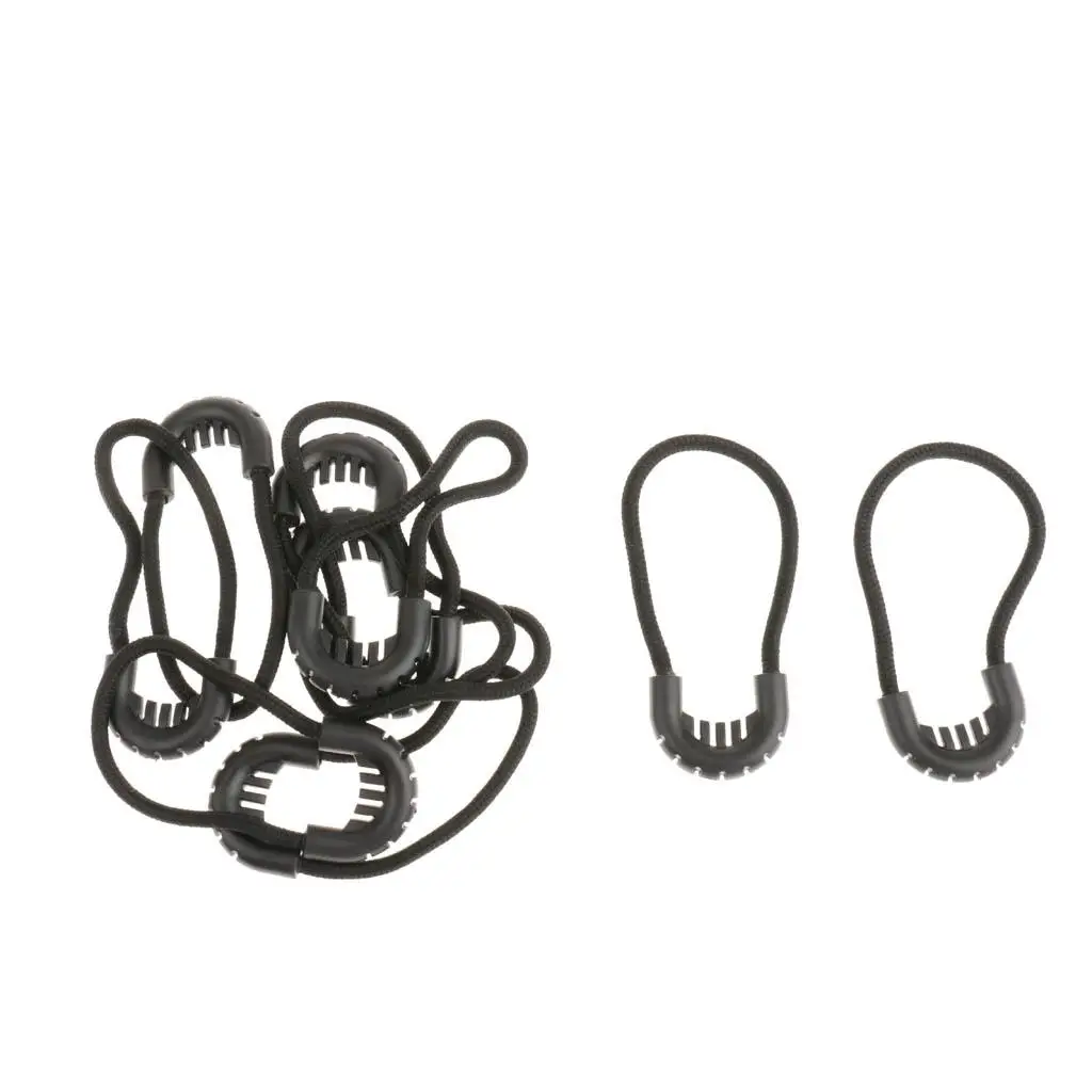 10pcs Zipper Pulls Cord Rope Ends Lock Zip Fastener for Jacket Clothing Bags zipper pullers,zipper accessories