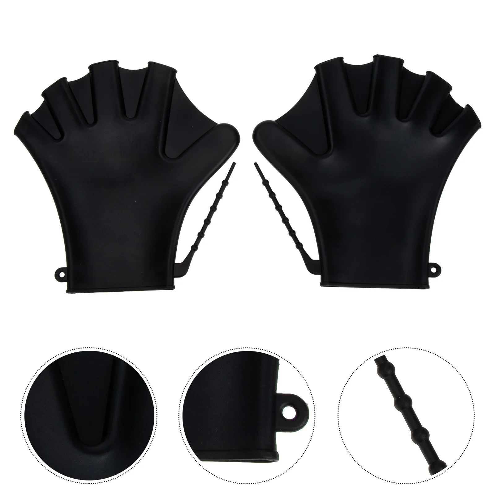 

of Hand Webbed Gloves Swim Paddles Swimming Pool Gloves Diving Auxiliary Gloves Swimming Paddles Swimming Hand Paddles