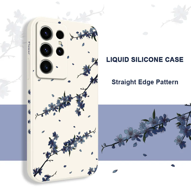 Blooming Irises Phone Case - Elegant Protective Cover with Floral Design