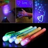7 PCS Invisible Ink Pen with Light Invisible Pen Magic Pen Highlighter Markers Funny Glitter Pens SGB01 3