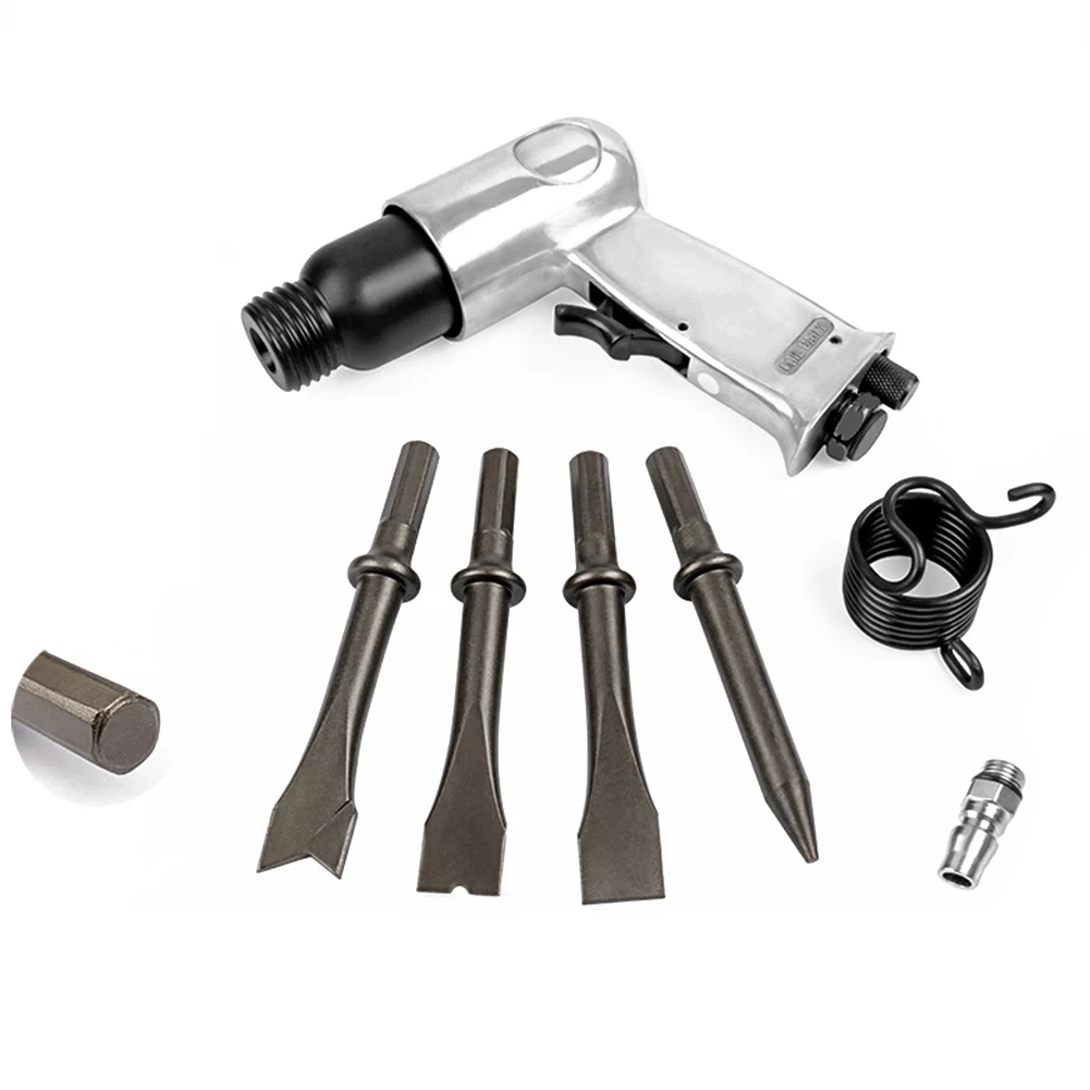 

Новый набор пневматических отбойников, ручной набор для обработки камня, учебные аксессуары, Компактный изысканный легкий комплект для авторемонта