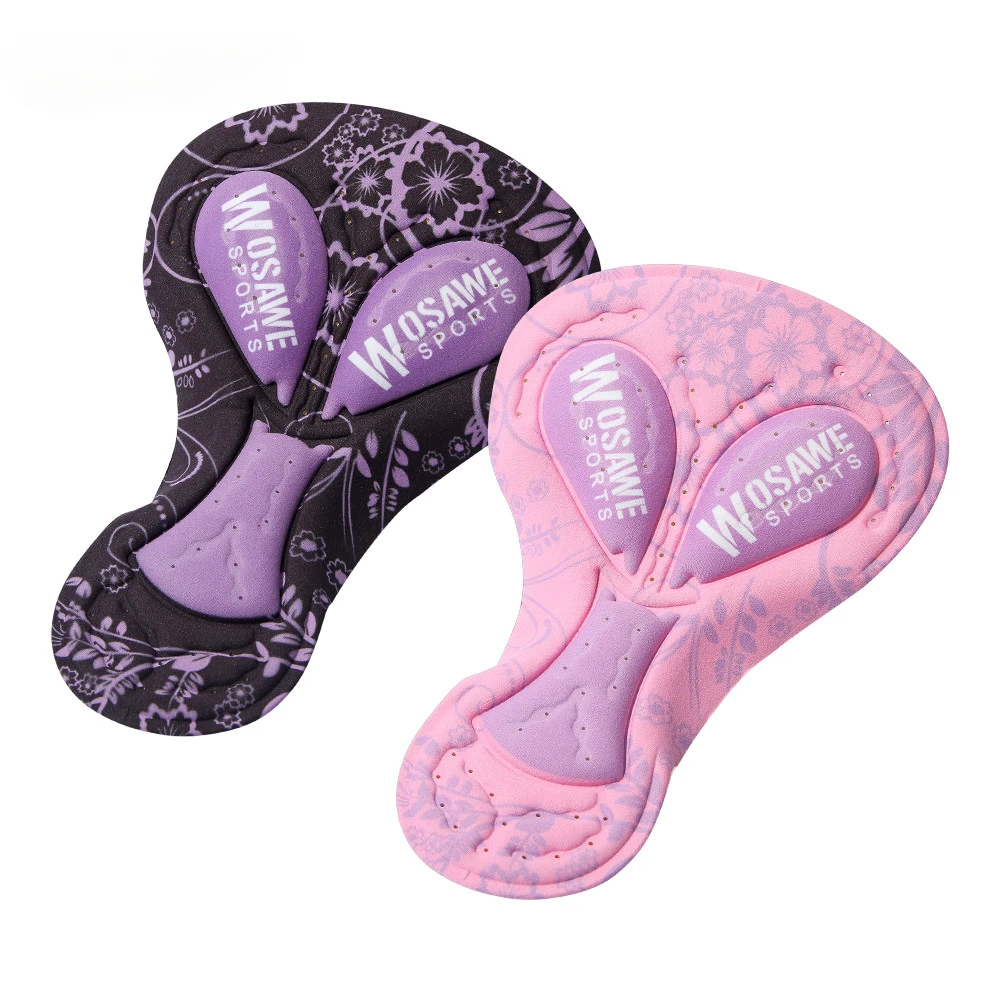 

2023 Female Cycling Gel Pad Women's Bike Sportwear Breathable Hole Riding Base Cushion Ladies Bicycle Underwear 3D Gel Pad