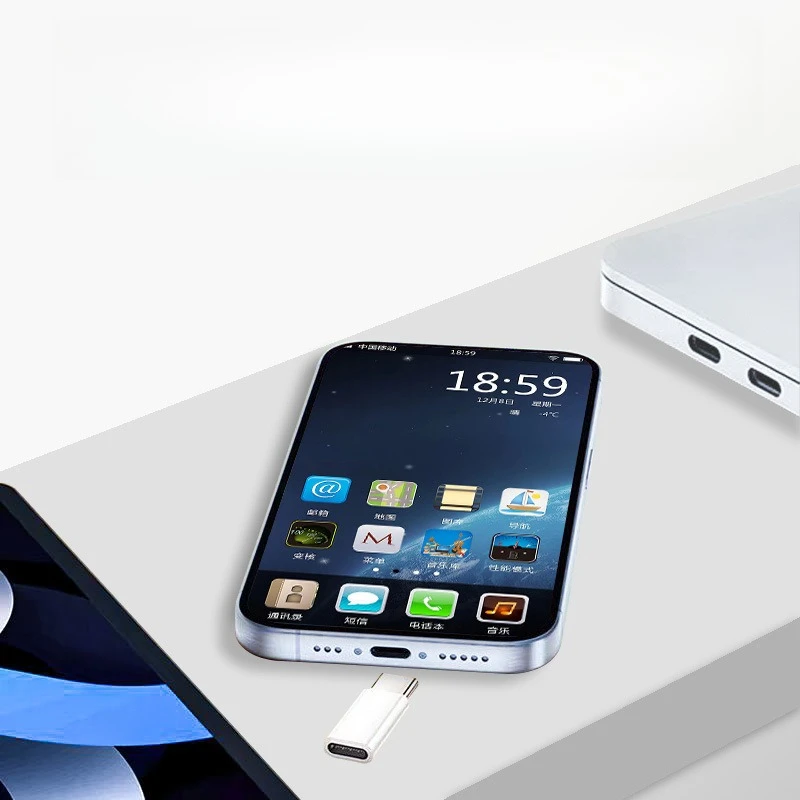 High Quality Lightning Socket To USB-C Plug Adapter, A Durable and Convenient Solution for Fast Charging and Data Transfer