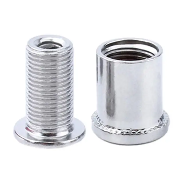 Crankset Screws Steel Chainwheel Screws Nut Chainwheel Fixing