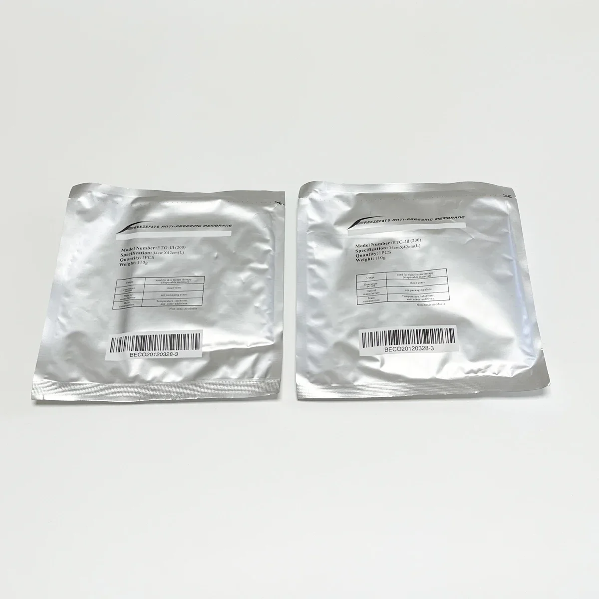 Anti Freeze Membrane Antifreeze Film Gel Paster Cryotherapy Liposuction Cooling Cryo Lipo Weight Loss Slimming Cellulite Pad slimming patch slimming cream gel