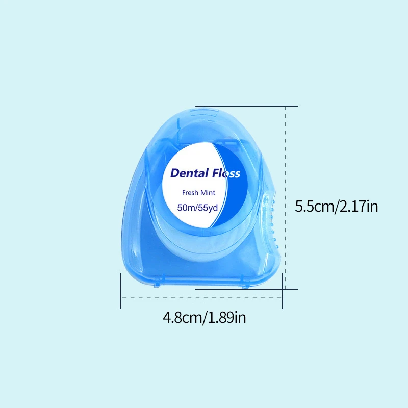 Dental Floss 3pcs Ultraclean Mint Effective Plaque Removal Teeth&Gum Protection Shred Resistant For Thoroughly Clean In Tight Area