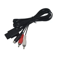 Nouveau câble vidéo S pour Nintendo SNES N64 GameCube SVHS rouge blanc s-vidéo S-VHS 4