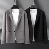 New Arrival Suepr Large Autumn Men's Fashion Casual Suit Collar Knitted Jacket Cardigan Sweater Plus Size L-3XL4XL5XL6XL7XL8XL 1