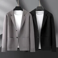 New Arrival Suepr Large Autumn Men's Fashion Casual Suit Collar Knitted Jacket Cardigan Sweater Plus Size L-3XL4XL5XL6XL7XL8XL 1