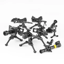 Elite Tactical Military Vehicle & SWAT Weaponry Building Set (Silver)