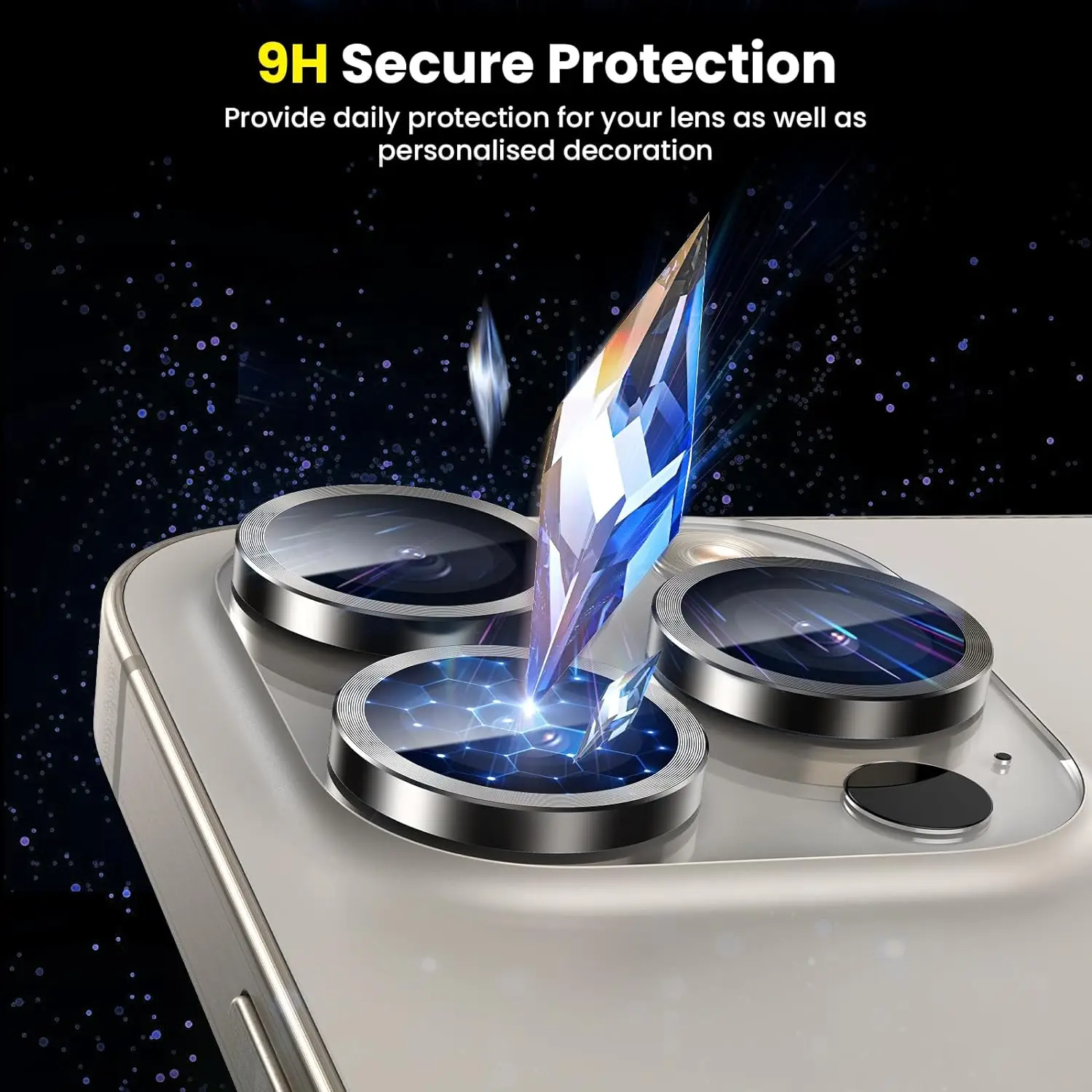 Premium Camera Lens Protector Cover - Enhanced Phone Protection Accessory