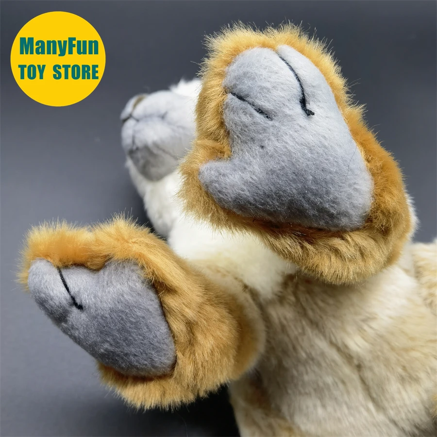 Realistic Squirrel Monkey High Fidelity Monkey Plushie Saimiri Monkey Plush Toys Lifelike Animals Simulation Stuffed Doll Toy 5