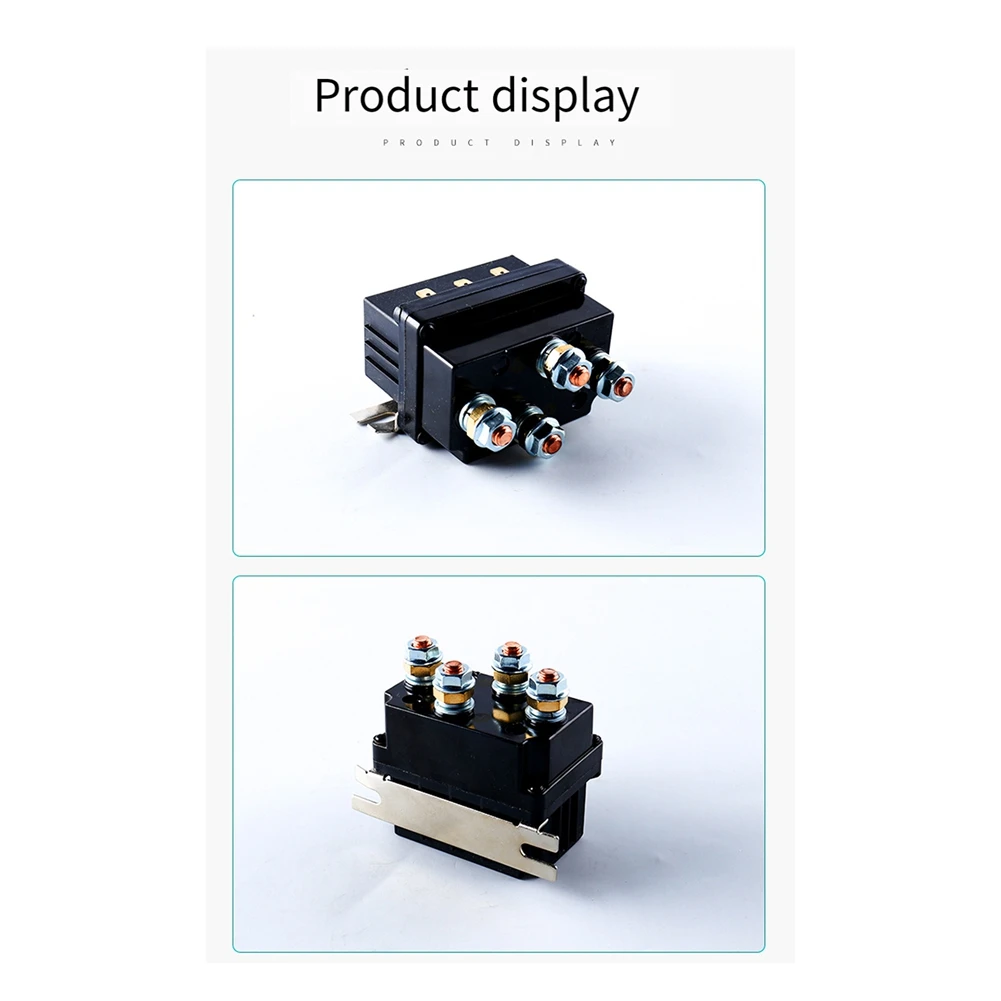 12V 500A 윈치 원격 접촉기 5000-7000 Lbs 자동차 ATV, UTV, SUV Universal 용 윈치 제어 솔레노이드 릴레이 LR4450