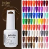 Arte Clavo 15ml Brown Coffee Gel Nail Polish UV Gel Polish Nail Art Soak Off Chocolate Color Top LED Gel Varnish Design Manicure 1