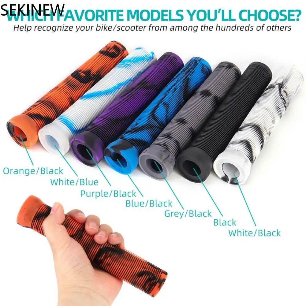 

1 Set Motorcycle Handle Bar Sleeves Rubber Handlebar Protection Cover Anti Slip Hand Grips Cover Modification Accessories