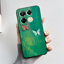 Fashion Marble Silicone TPU Protective Phone Case for Note 40 Pro 5G (K01)