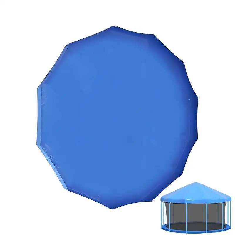 6/8/10/12ft Trampoline Cover Sun-Protection Trampolines Sunshade Waterproof Accessories for Outdoor Backyard Playground